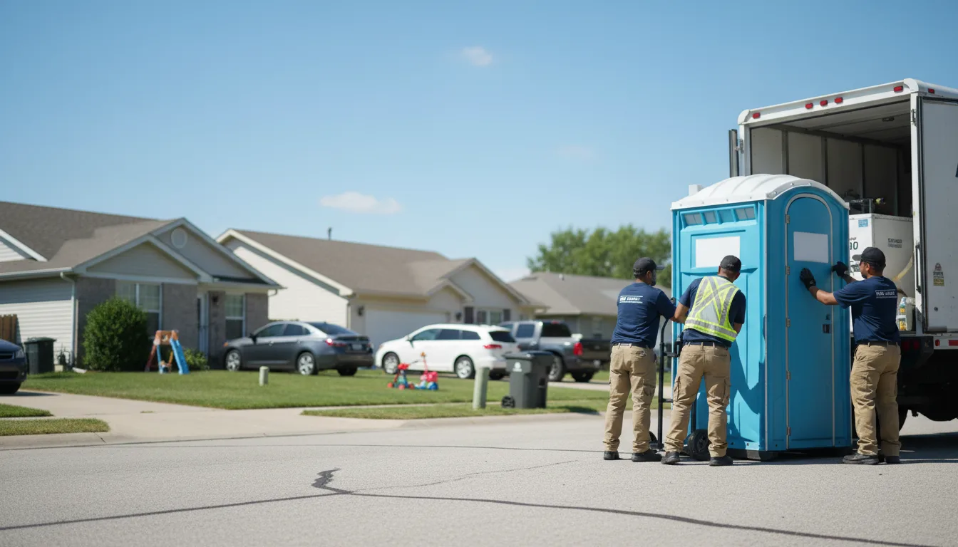 Standard Porta Potty Rentals in West Chicago, IL near me